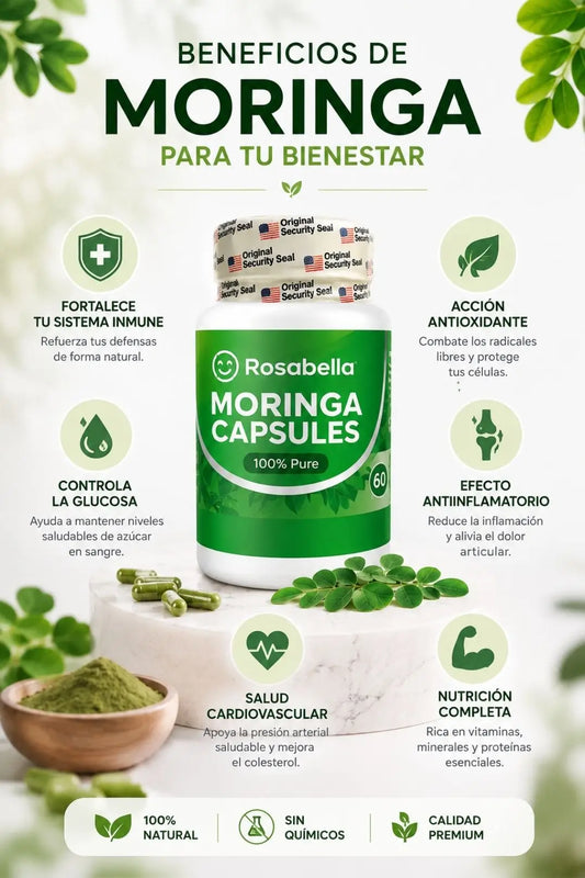 Capsulas de moringa